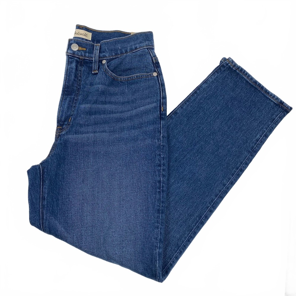 Madewell Blue Straight Leg Jeans | Womens 6